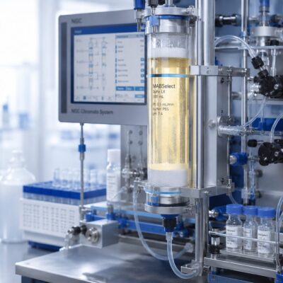 Affinity chromatography equipment for monoclonal and polyclonal antibody purification, GMP IVD raw material CDMO production