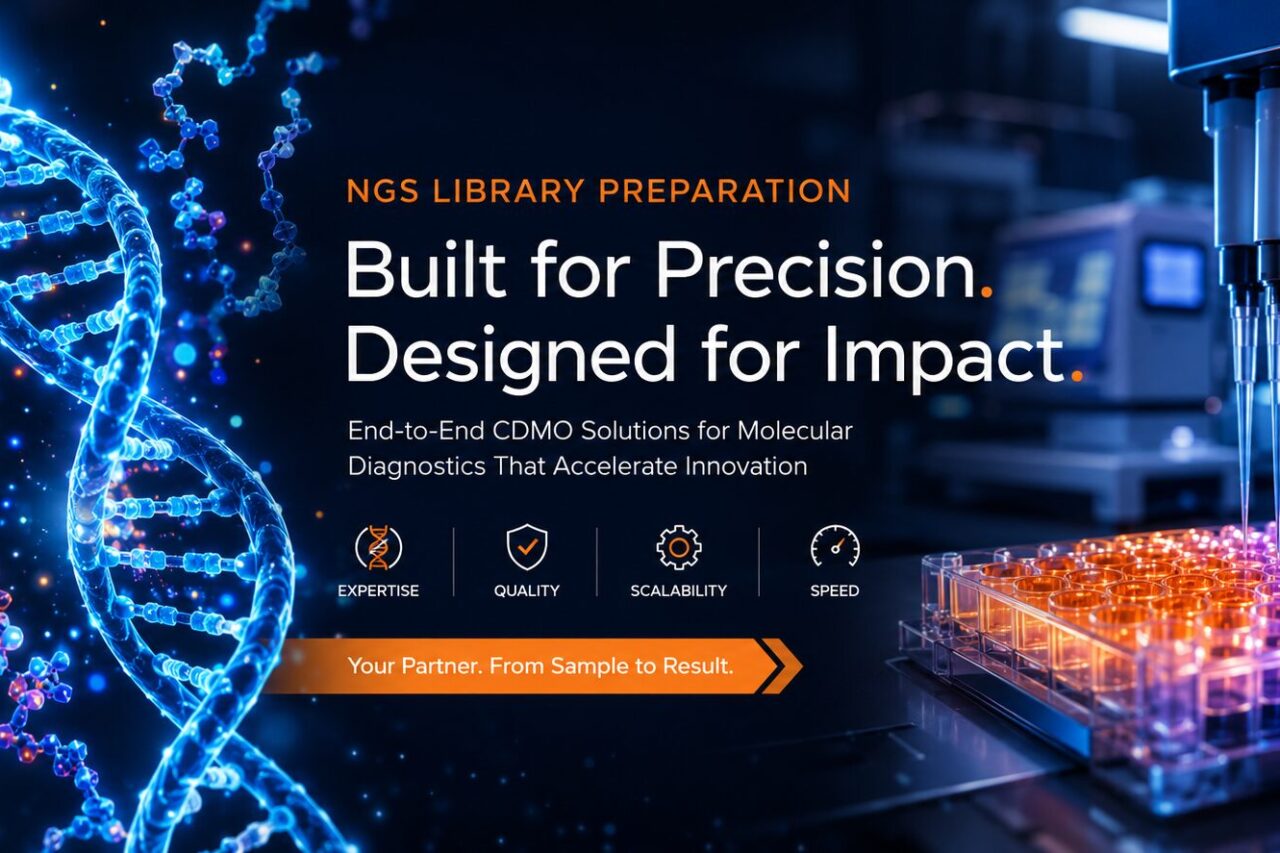 NGS library prep CDMO service