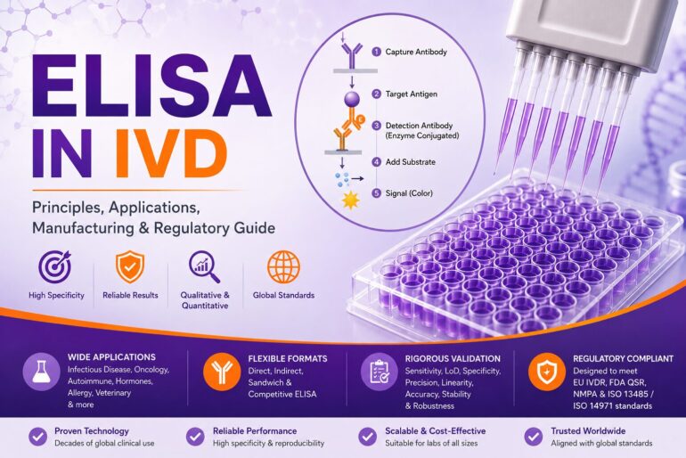 ELISA in IVD A Comprehensive Guide to Enzyme-Linked Immunosorbent Assay in Modern Diagnostics
