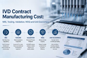 IVD Contract Manufacturing Cost: NRE, Tooling, Validation, MOQ and Unit Economics
